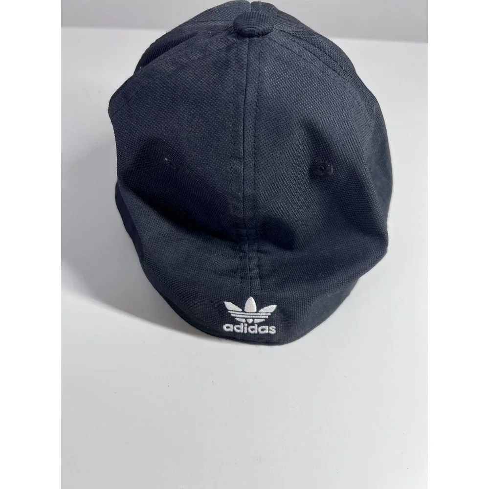 Adidas Originals Trefoil A-Flex Hat Black White Baseball Cap S/M